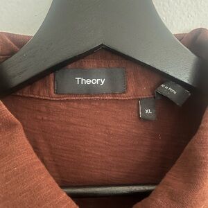 Theory collared shirt.